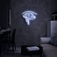 Tears Crying Eyes Neon Sign for Emotional and Artistic Spaces