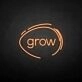 'Grow' neon sign