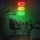 Battery Energy Neon Sign for Motivational and Energetic Spaces