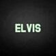 ELVIS' neon sign