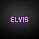 ELVIS' neon sign