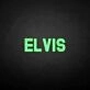 ELVIS' neon sign