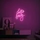 Hello Lovely Neon Sign for Welcoming and Positive Spaces