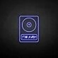 CD' neon sign