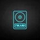 CD' neon sign