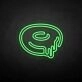 'C' neon sign