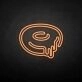 'C' neon sign