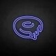 'C' neon sign
