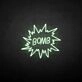 'Bomb' neon sign