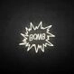 'Bomb' neon sign