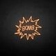 'Bomb' neon sign