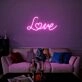 Love Heart Neon Sign for romantic and loving atmospheres