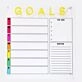 Goals Calendar Neon Sign keeps offices organized and motivated