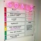 Goals Calendar Neon Sign keeps offices organized and motivated