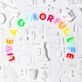 Live A Colorful Life Neon Sign brightens up living rooms