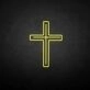'Crucifix' neon sign