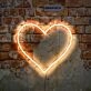 Sweet Heart Neon Sign adds a romantic touch to bedrooms