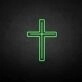 'Crucifix' neon sign