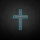 'Crucifix' neon sign
