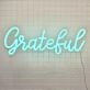 Grateful Neon Sign adds a thankful touch to home decor