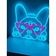 Frenchie Love Neon Sign perfect for pet lovers' spaces