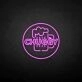 Customize 'CHUGGY' neon sign