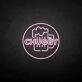 Customize 'CHUGGY' neon sign