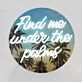 Find Me Under The Palms Neon Sign adds a tropical touch