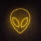Alien Head Neon Sign adds whimsy to kids' rooms