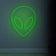 Alien Head Neon Sign adds whimsy to kids' rooms