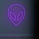 Alien Head Neon Sign adds whimsy to kids' rooms