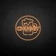 Customize 'CHUGGY' neon sign