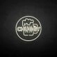 Customize 'CHUGGY' neon sign