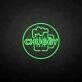 Customize 'CHUGGY' neon sign