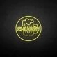 Customize 'CHUGGY' neon sign