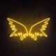 Angel Wings Neon Sign adds a heavenly touch to any room