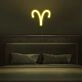 Aries Horoscope Neon Sign adds zodiac charm to any space