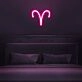 Aries Horoscope Neon Sign adds zodiac charm to any space
