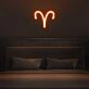 Aries Horoscope Neon Sign adds zodiac charm to any space