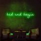 Bad And Boujie Neon Sign brings boldness to any room