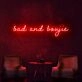 Bad And Boujie Neon Sign brings boldness to any room