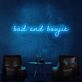 Bad And Boujie Neon Sign brings boldness to any room