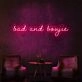 Bad And Boujie Neon Sign brings boldness to any room