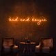 Bad And Boujie Neon Sign brings boldness to any room
