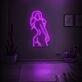 Beauty Pose Neon Sign adds elegance to beauty studios