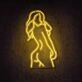 Beauty Pose Neon Sign adds elegance to beauty studios