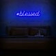 Blessed Neon Sign adds a spiritual touch to any space