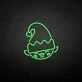 Elfin' neon sign