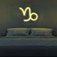 Capricorn Horoscope Neon Sign adds zodiac charm to any space