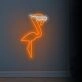 Cool Flamingo Neon Sign adds a tropical vibe to any room